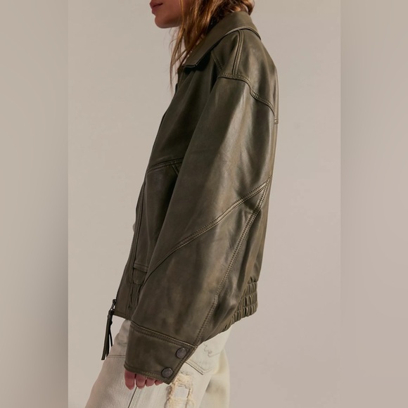 We The Free Desert Moon Leather Jacket - Picture 4 of 8